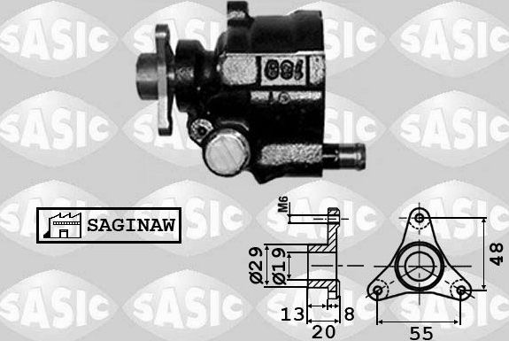 Насос ГУР Sasic для Renault Master II 2000-2010. Артикул 7074001
