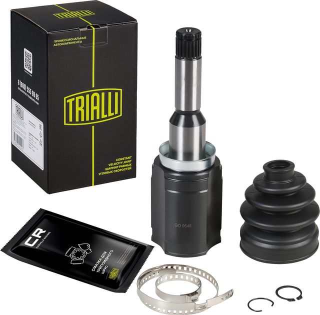 Шрус внутренний (граната) Trialli передний для Chevrolet Cobalt II 2013-2026. Артикул GO 0548