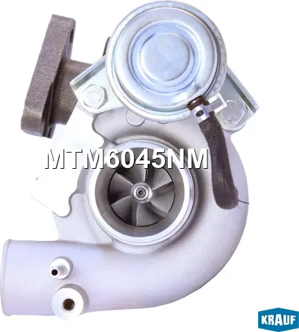 MTM6045NM ТУРБОКОМПРЕССОР В СБОРЕ MITSUBISHI CANTER 2.8L 4M40 & Krauf. Артикул MTM6045NM
