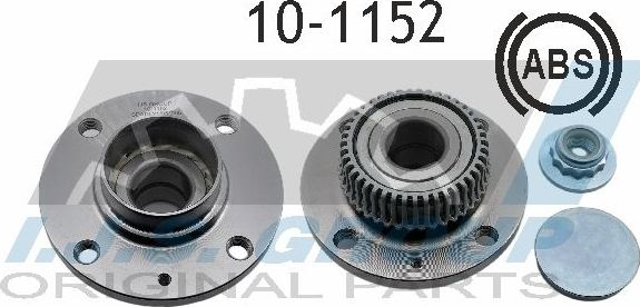 Ступичный подшипник (комплект) IJS Group Technology & Quality. Артикул 10-1152