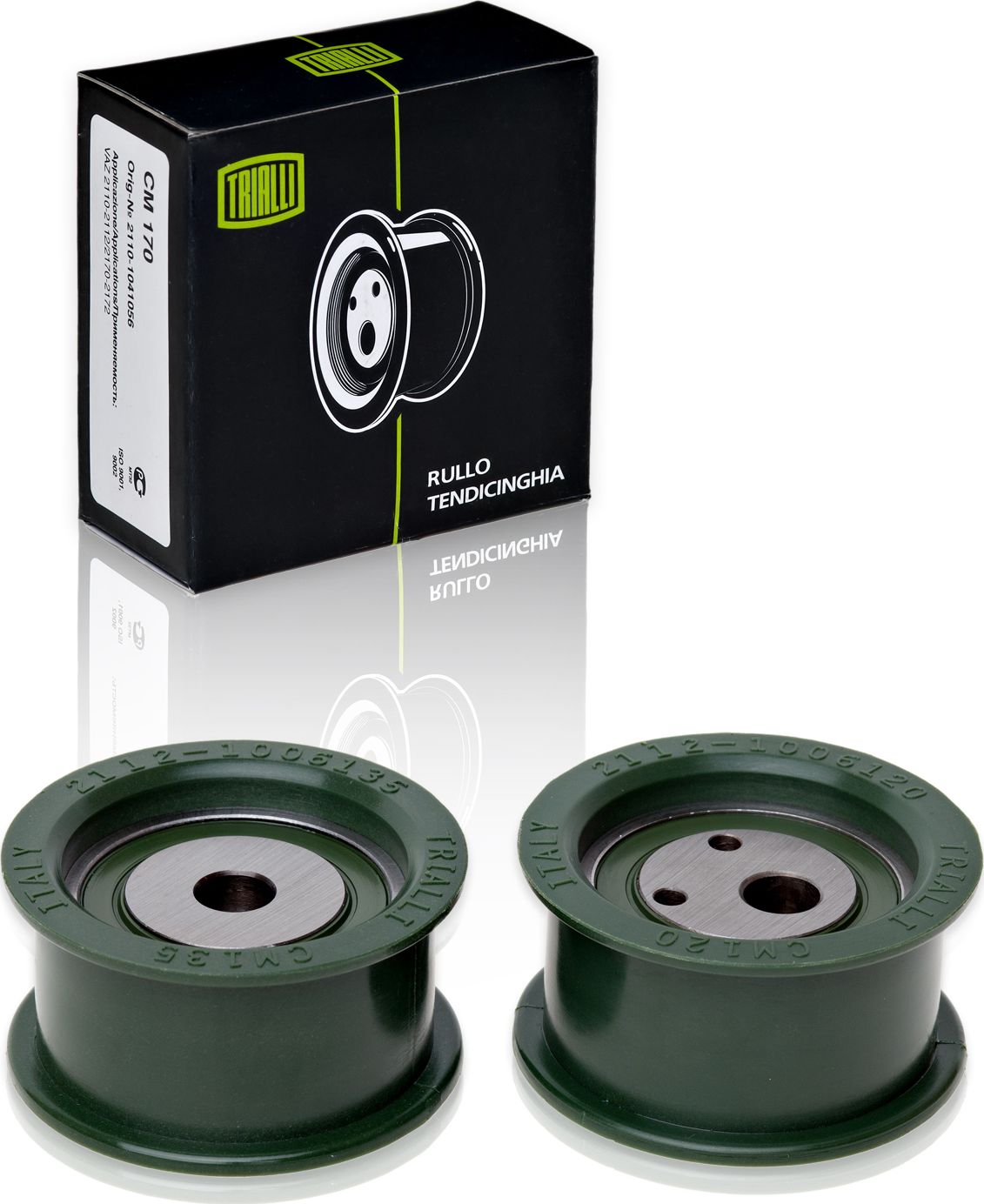Направляющий (ведущий) ролик ремня ГРМ Trialli. Артикул CM 712