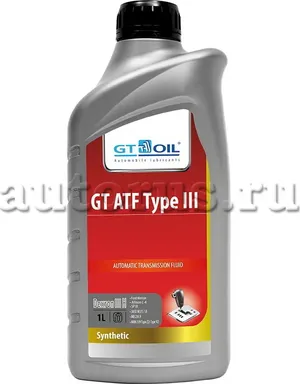 Масло транс. GT ATF Type-III Dexron III H  1 л (GT OIL) GT OIL. Артикул 8809059407776