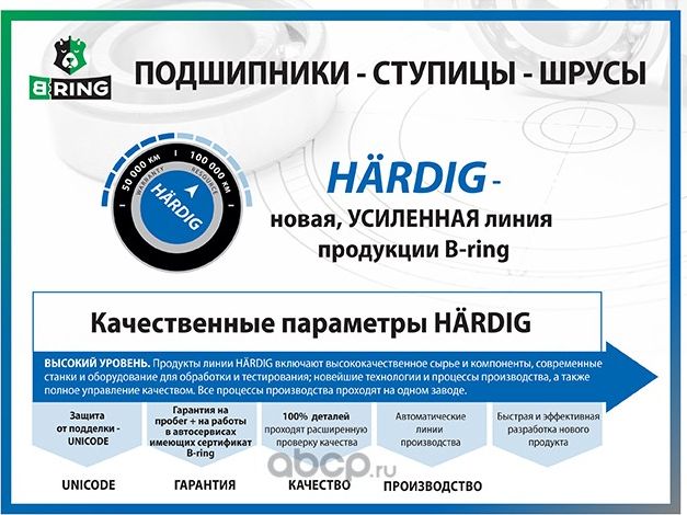 Ступица с подшип. в сборе MITSUBISHI Lancer Sportback X (08-) (задн.) [d=140.5 с (B-Ring). Артикул HBK4952