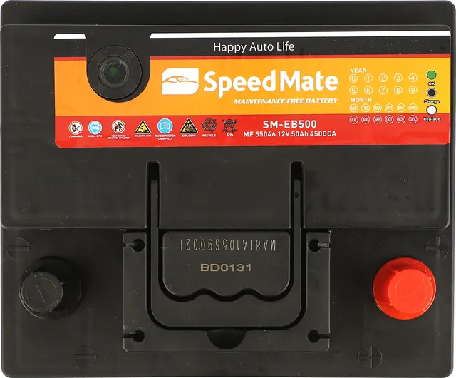 АКБ SPEEDMATE Excell 12V 50Ah 450A 207x175x190 /-+/ Speedmate. Артикул SMEB500