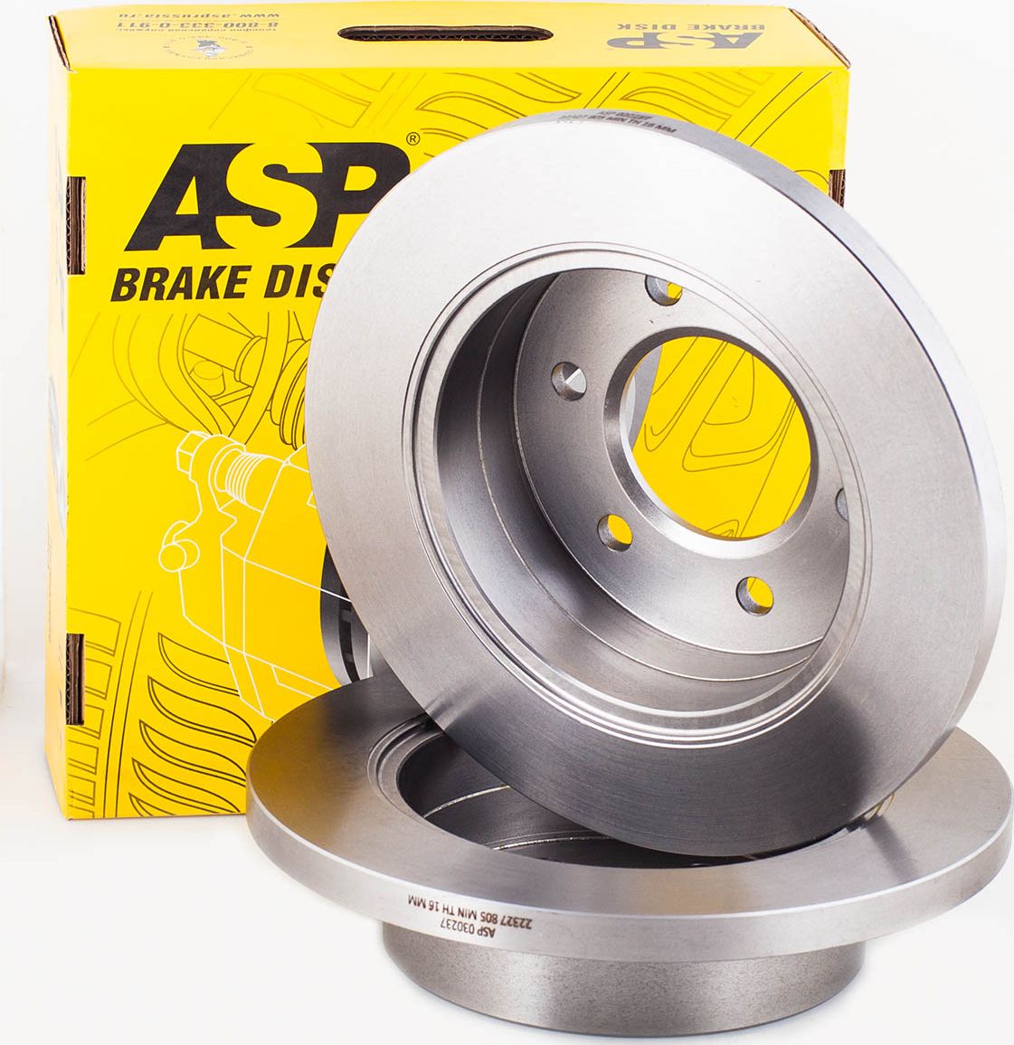 Тормозной диск MB Sprinter III 18- задний D=298 (ASP). Артикул 030237