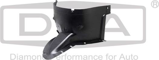 Подкрылок DPA левый для Skoda Octavia A5 2004-2013. Артикул 88091254102