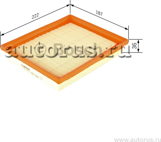 Фильтр воздушный (Bosch). Артикул F026400153