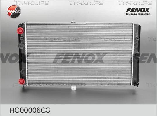 Радиатор охлаждения двигателя Fenox (алюминий). Артикул RC00006C3