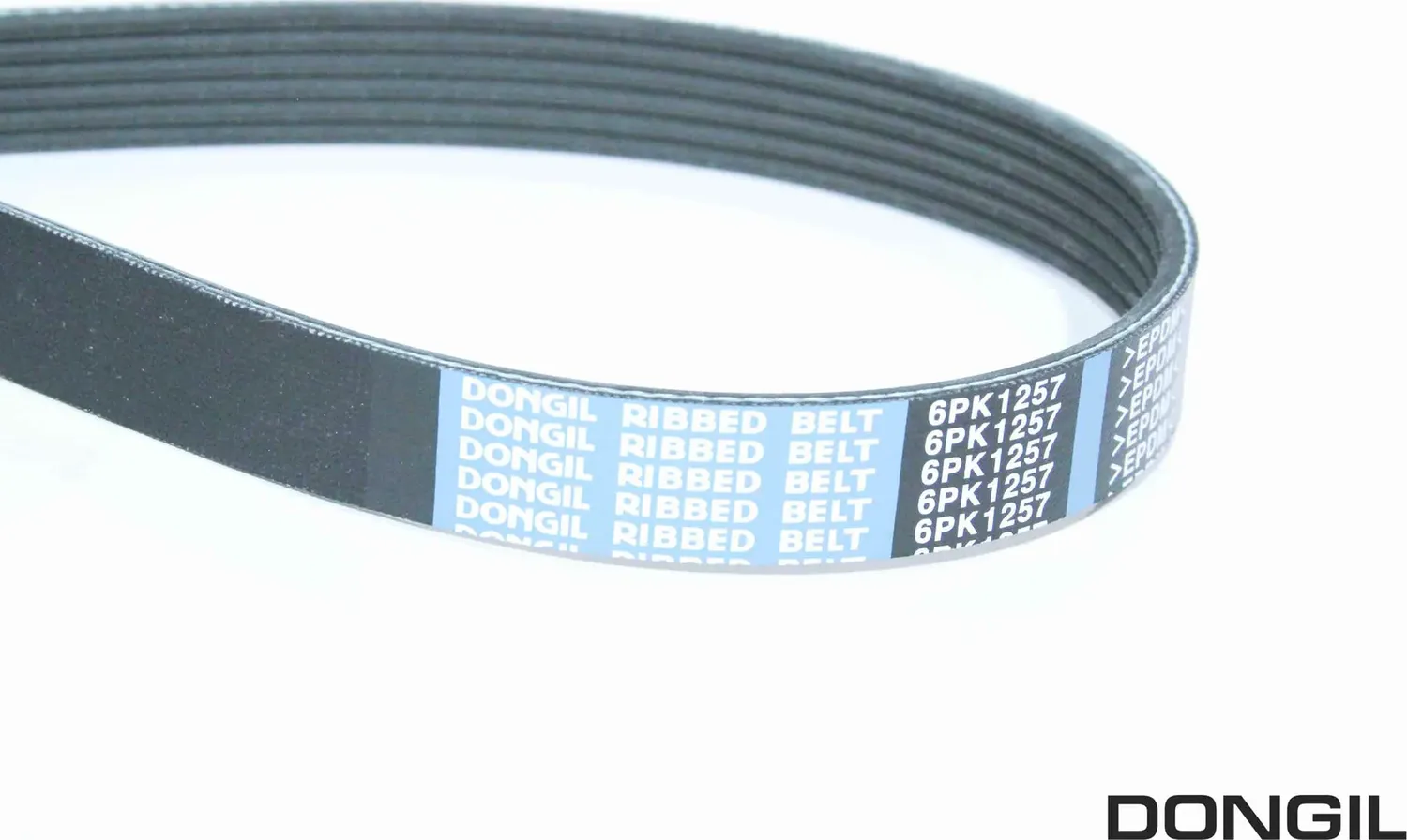 Ремень поликлиновой 6PK 1257 DR5000 EPDM EX (Dongil). Артикул 6pk1257