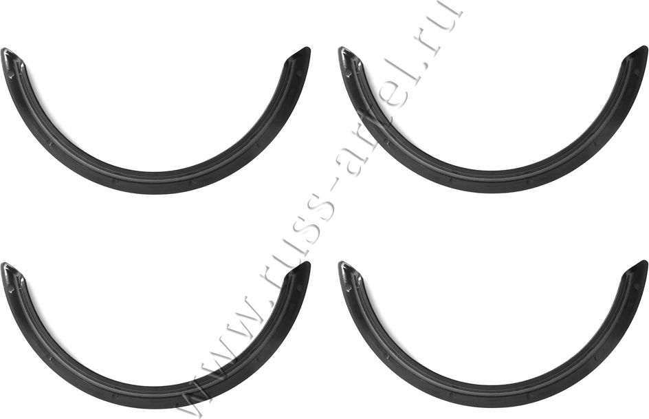 Фендера Русская Артель универсальные «new school» с выносом 50 мм (Глянец, под покраску). Артикул FEU-176100