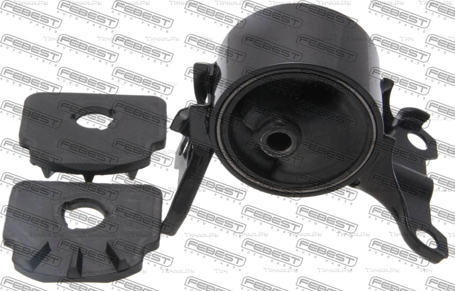 Подушка (опора) двигателя Febest передняя левая для Mitsubishi Outlander XL 2006-2012. Артикул MM-CYATLH