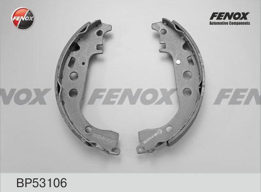 Тормозные колодки Fenox задние для Toyota Yaris Verso 1999-2005. Артикул BP53106