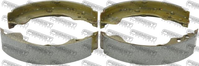 Тормозные колодки Febest. Артикул 0202-N16R