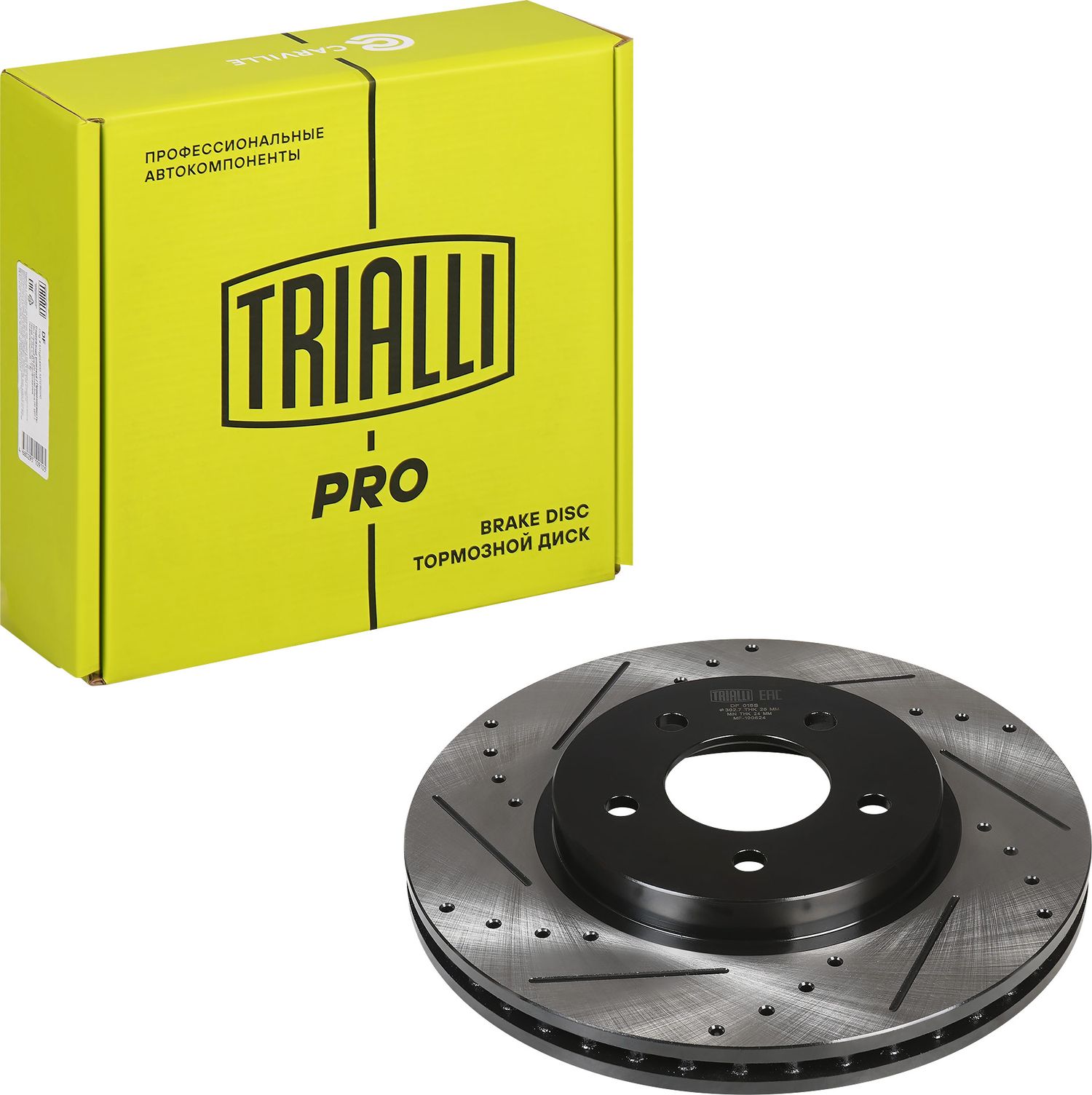 Тормозной диск Trialli. Артикул DF 015s