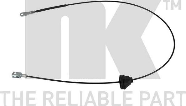 Трос ручника (тросик ручного тормоза) NK. Артикул 904826