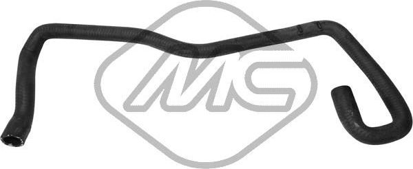 Патрубок радиатора (системы охлаждения) Metalcaucho. Артикул 98257