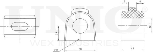 Втулка стабилизатора (Unio). Артикул RMP-10214