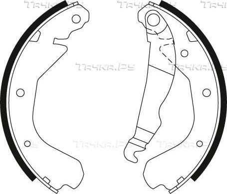 Тормозные колодки TRW. Артикул GS6212