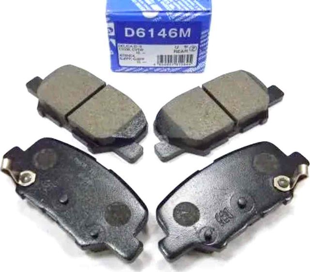 Колодки дисковые задние Mazda 6, Mitsubishi Outlander 2.0/2.4i/2.2D 2012 (MK Kashiyama) MK Kashiyama. Артикул D6146M