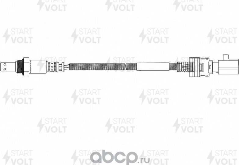 Лямбда-зонд (кислородный датчик) StartVOLT для Toyota Yaris XP210 2020-2026. Артикул VS-OS 1925