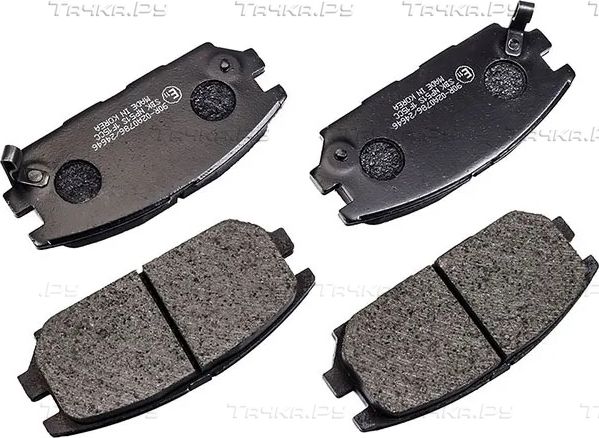 Тормозные колодки Sangsin Hi-Q задние для Mitsubishi Galant VII 1992-1996. Артикул SP1069