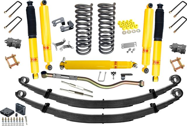 Лифт-комплект РИФ жесткий для УАЗ Patriot 2005-2026, лифт 100 мм, пост. нагрузка (эл.разд. Divgi Warner или Dymos). Артикул RIF-Patr-100T-D