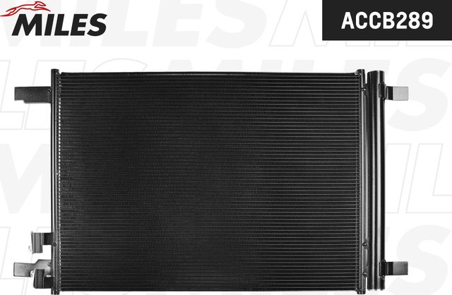 Радиатор кондиционера (конденсатор) Miles (алюминий) для SEAT Arona I 2017-2026. Артикул ACCB289