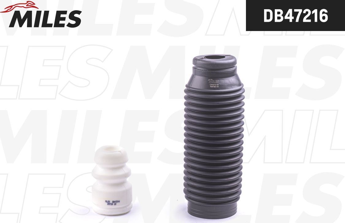 Комплект отбойников и пыльников амортизаторов (стоек) Miles. Артикул DB47216