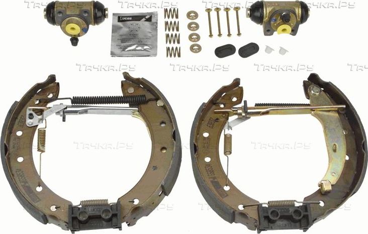 Тормозные колодки TRW Superkit задние для Renault Logan I 2004-2015. Артикул GSK1058