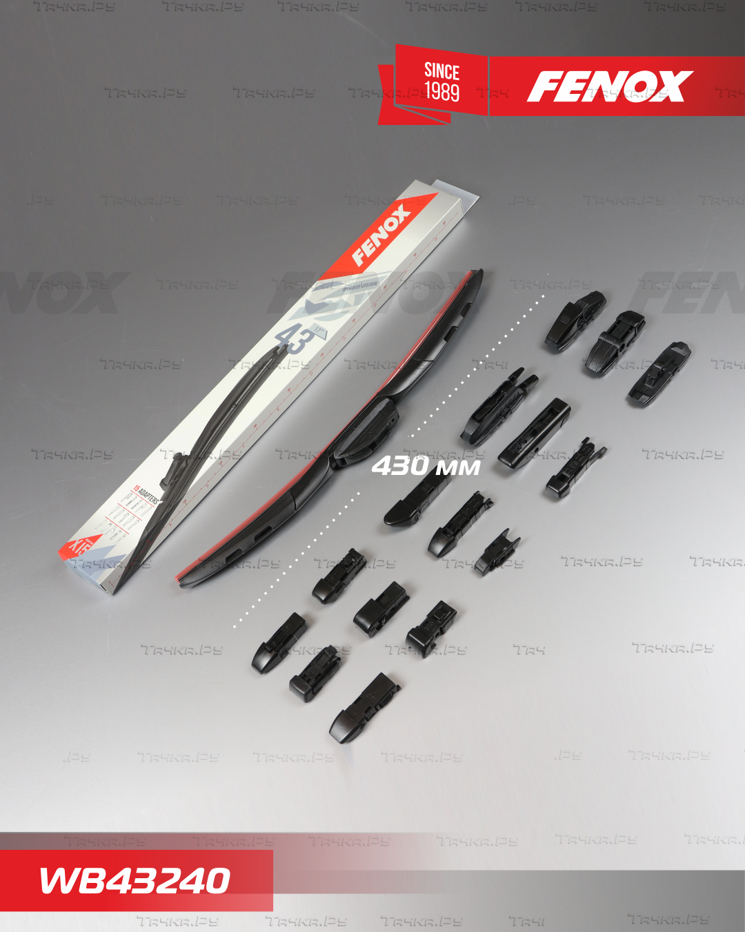 Щетка стеклоочистителя (дворник) Fenox для Nissan Avenir W10 1992-1997. Артикул WB43240