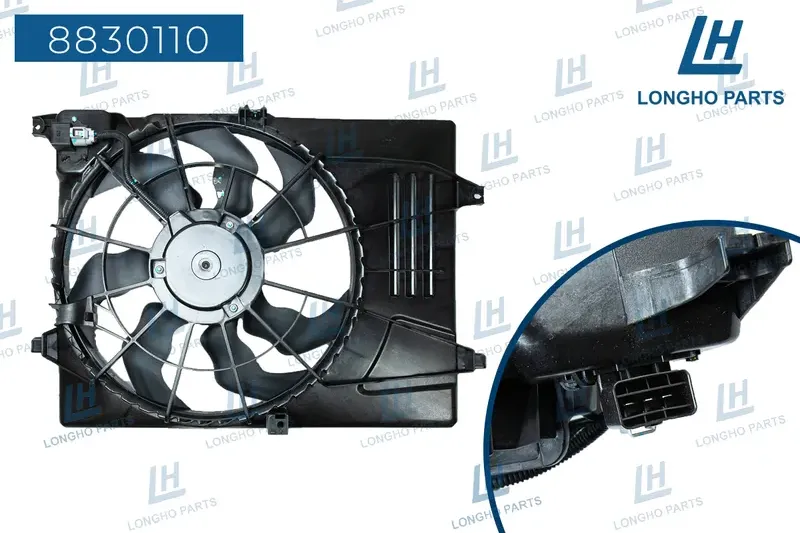 Вентилятор радиатора HYUNDAI-TUCSON 25380D7600 (Longho) Longho. Артикул 8830110