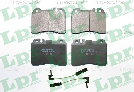 Тормозные колодки LPR. Артикул 05P1131A