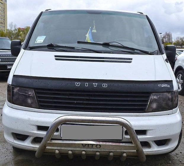 Дефлектор VT52 для капота Mercedes-Benz V-Класс W638 1996-2003. Артикул MRD05VT