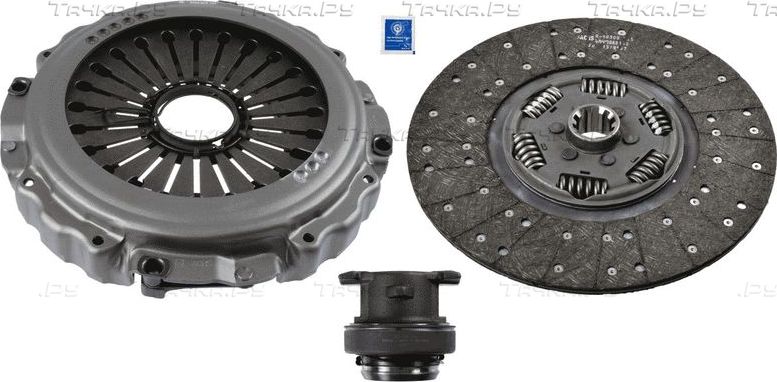 Сцепление (комплект) SACHS для IVECO EuroCargo I, II, III 1991-2015. Артикул 3400 074 031