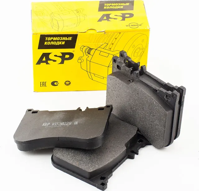 Передние тормозные колодки (ASP). Артикул K030228