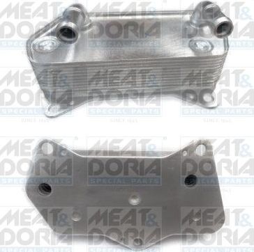 Радиатор масляный (маслоохладитель) для двигателя Meat & Doria. Артикул 95012