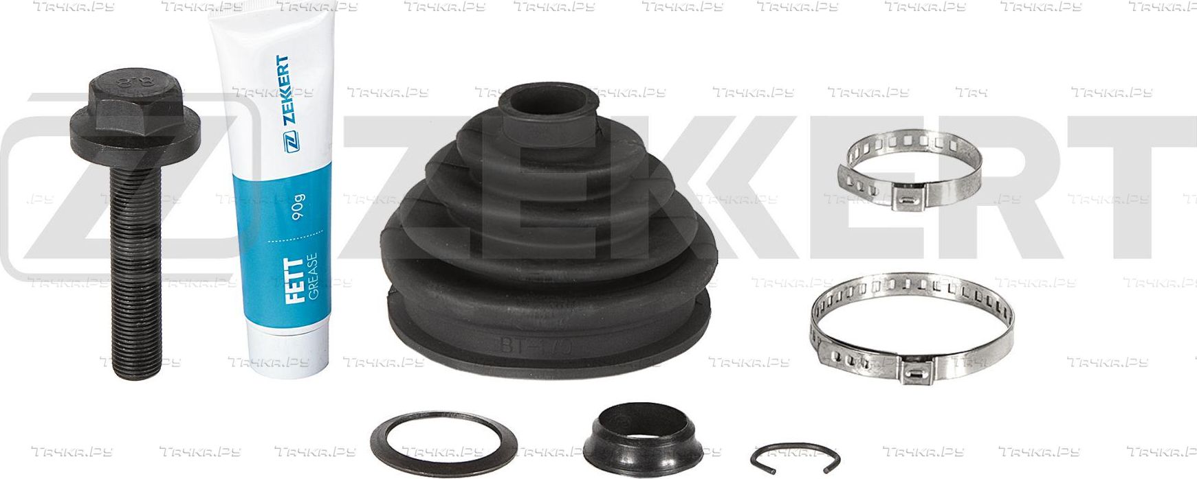 Пыльник ШРУСа наружный Zekkert передний для Audi A6 allroad I (C5) 2000-2005. Артикул SM-1001S