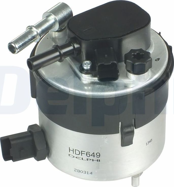 Топливный фильтр Delphi (полимерный материал). Артикул HDF649
