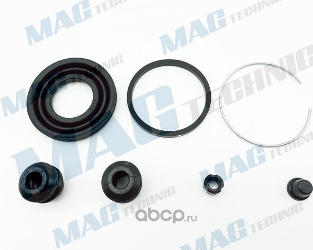 Ремкомплект тормозного суппорта заднего (для поршня d 45 mm  суппорт Akebono) MITSUBISHI Pajero III- (Magtechnic). Артикул mag0033rk