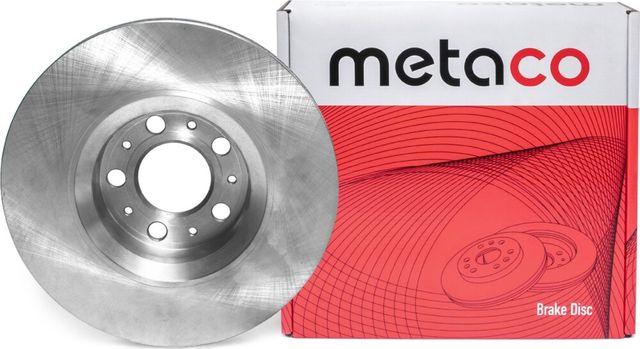 Диск тормозной передний вентилируемый (Metaco). Артикул 3050268