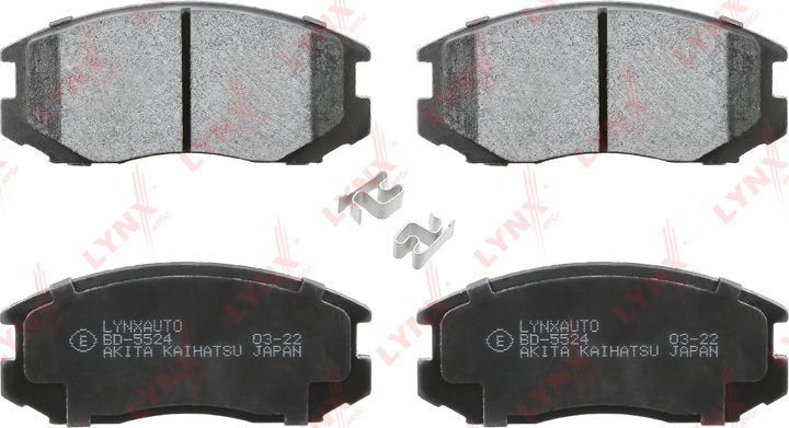 Тормозные колодки LYNXauto. Артикул BD-5524