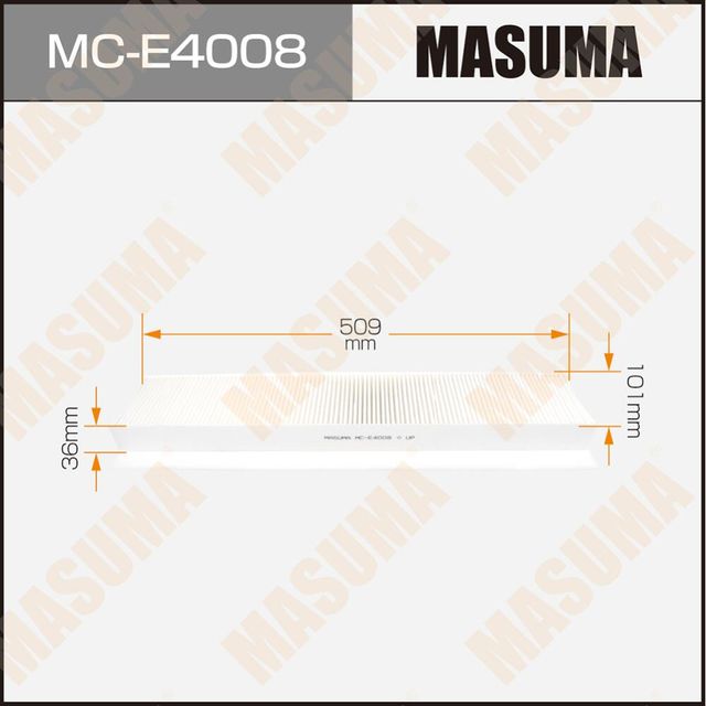 Салонный фильтр Masuma. Артикул MC-E4008