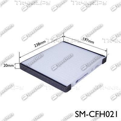 Салонный фильтр SpeedMate. Артикул SM-CFH021