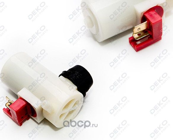 Насос омывателя стекла WP-34 HONDA MMC RD1, RA1, EK3 разъем с боку, арт. WP-34 ( (Deko). Артикул WP34
