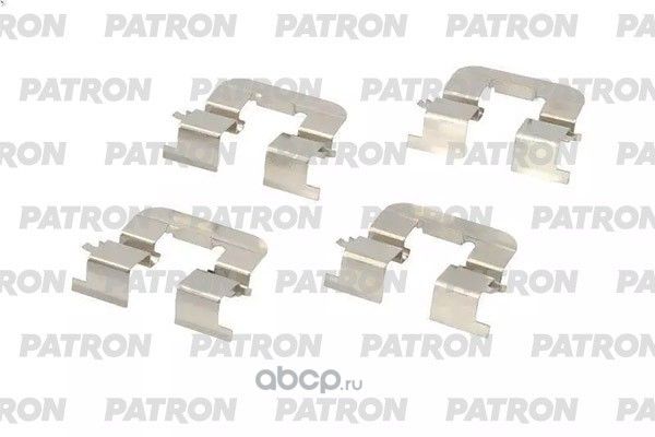 Комплект монтажный тормозных колодок задн HYUNDAI i30 (GD) All models 12.11- Electronic parking bra (Patron). Артикул PSRK1387