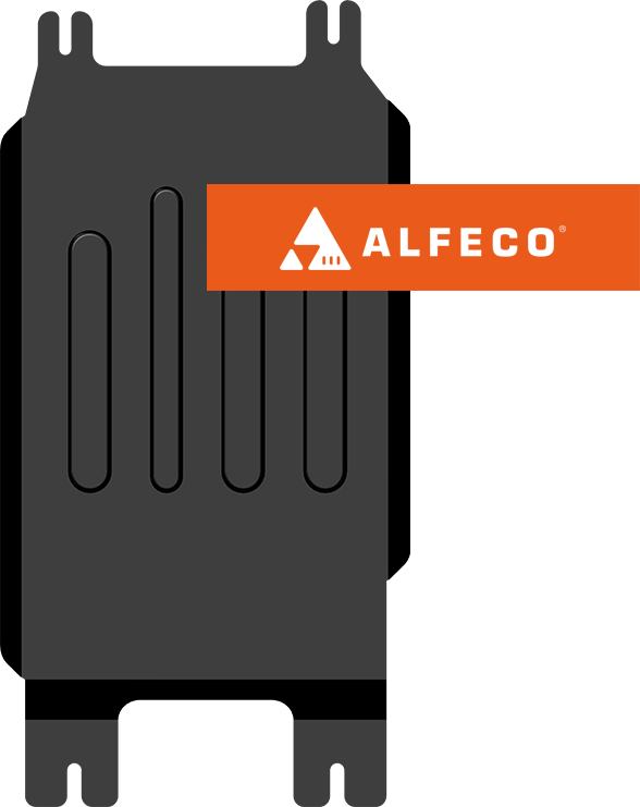 Защита Alfeco для КПП Dongfeng Rich 6 2021-2026. Артикул ALF.58.05