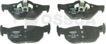 Тормозные колодки OSSCA задние для BMW 1 I (E81/E82/E87/E88) 2004-2012. Артикул 16773