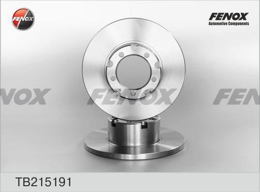 Тормозной диск Fenox. Артикул TB215191