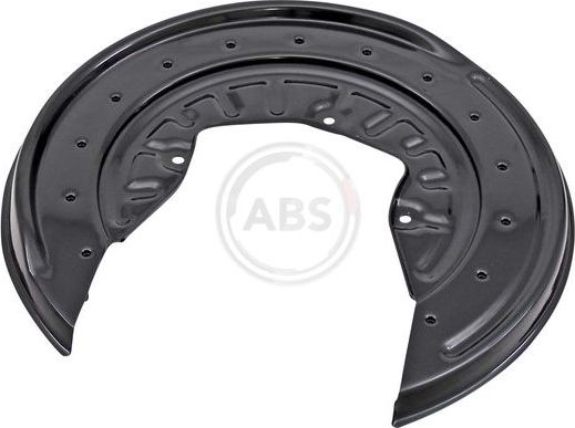 Кожух (щиток) тормозного диска ABS (алюминий) задний правый для Volkswagen Phaeton I 2002-2016. Артикул 11383