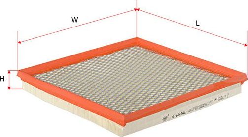 Воздушный фильтр Sakura. Артикул A-65440